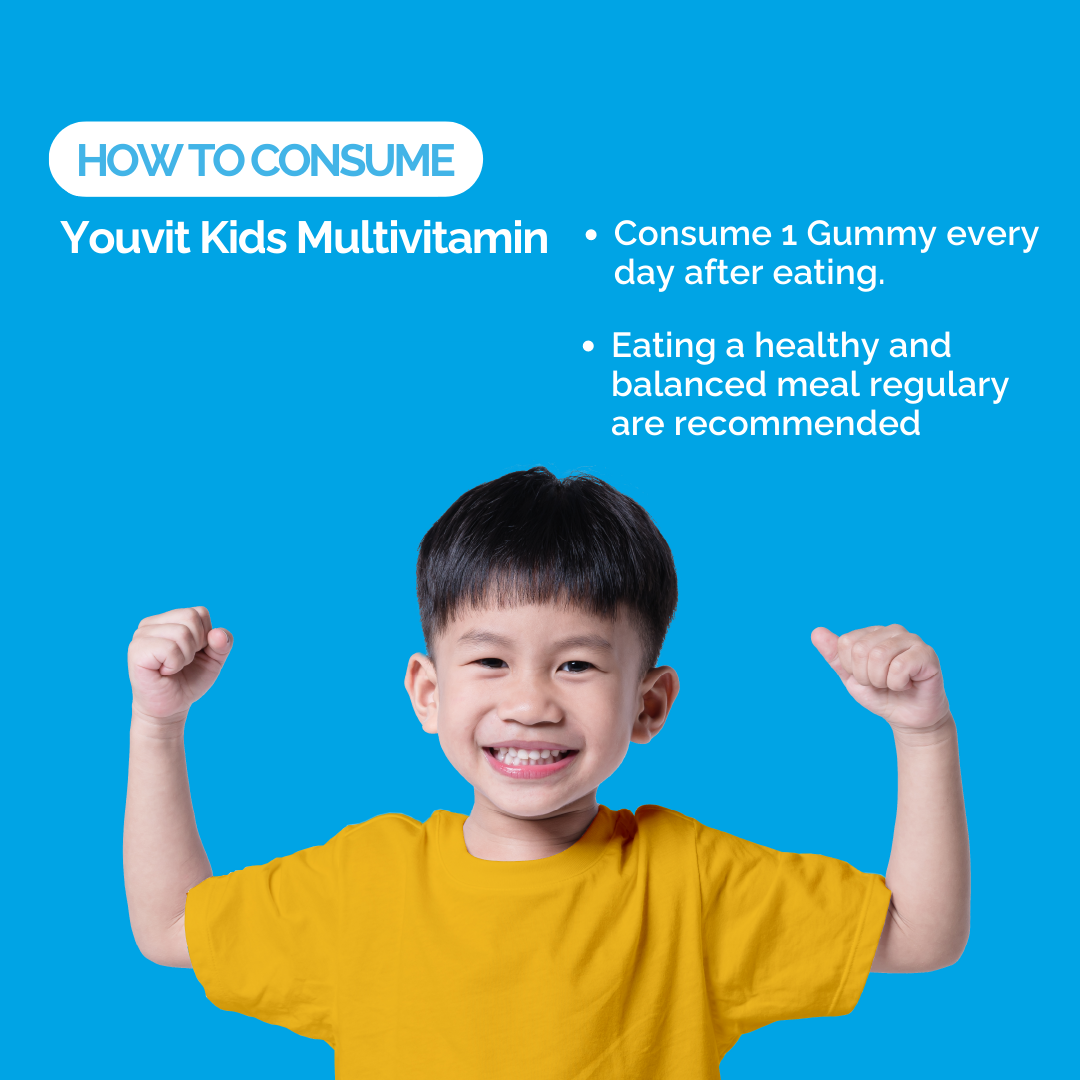 Youvit Kids Gummies with Multivitamin 7s