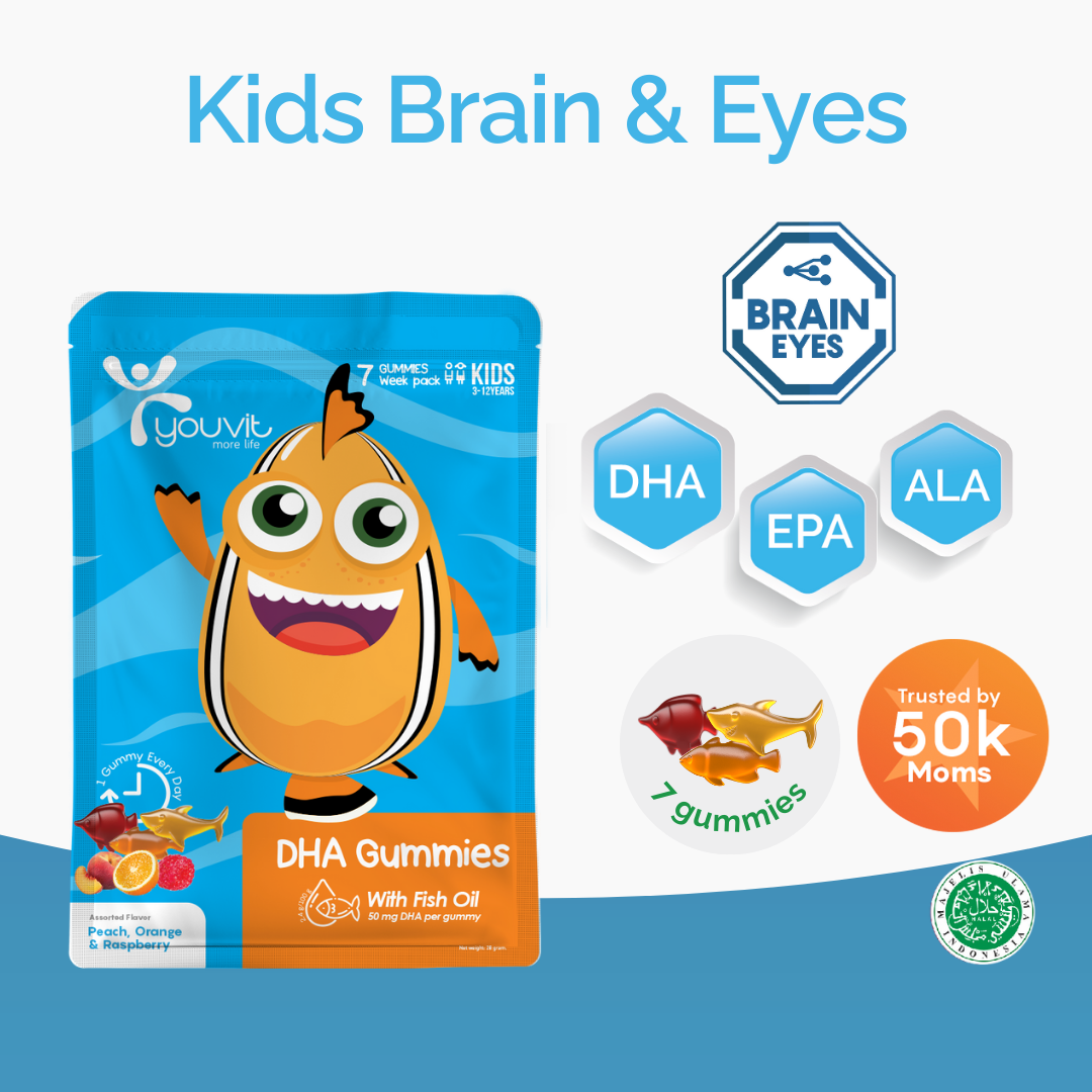 Youvit Kids DHA for Brain and Eye Development
